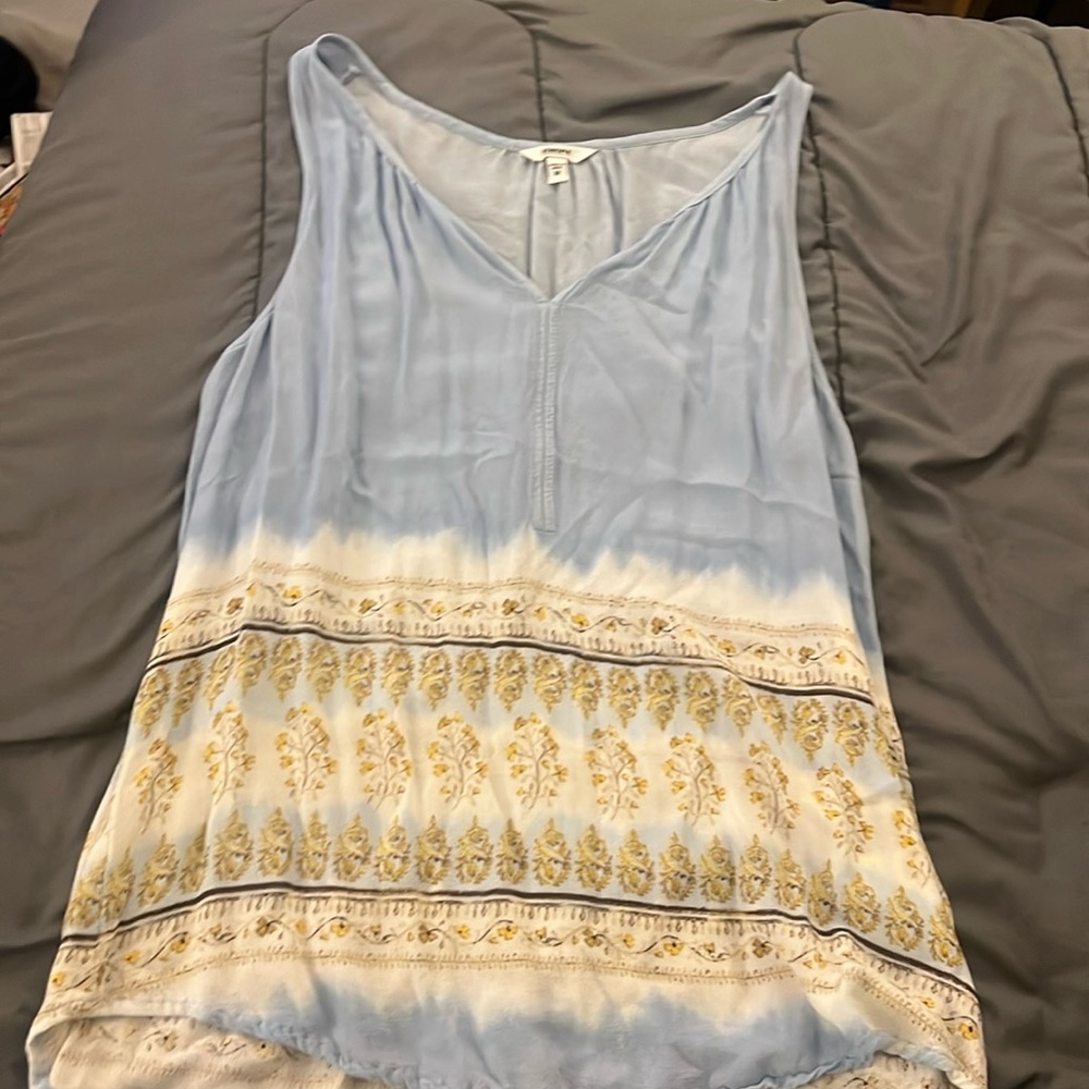 Blue Blouse size medium